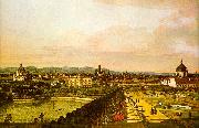Bernardo Berlotto View of Vienna from the Belvedere USA oil painting artist